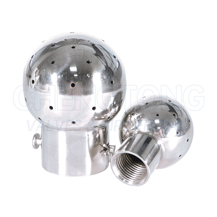 Fixed cleaning ball