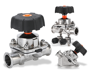 Diaphragm valve series