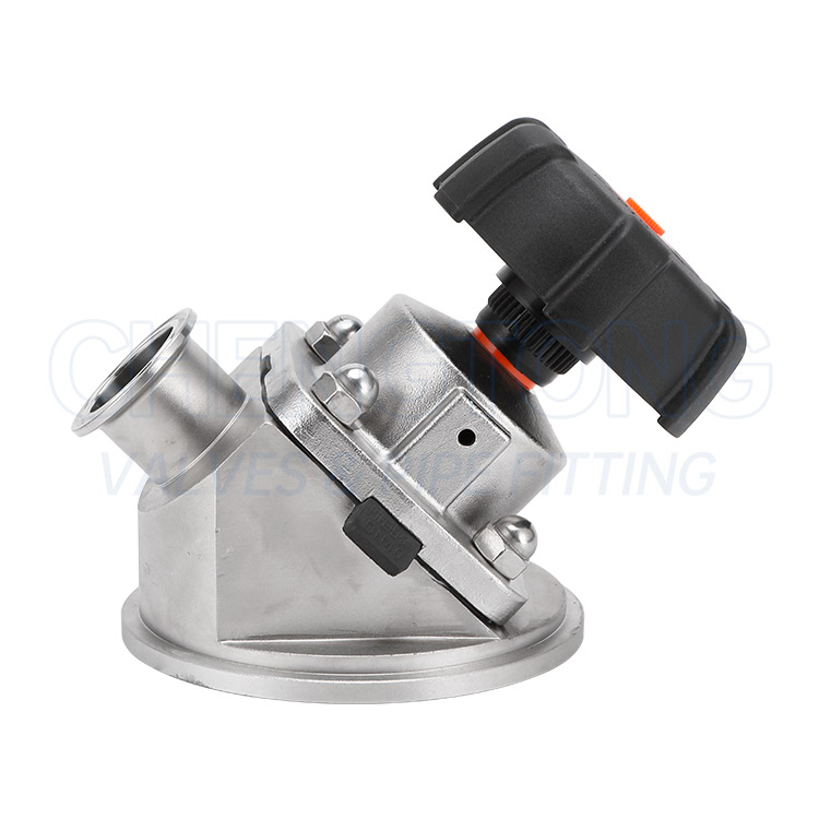 Bottom diaphragm valve