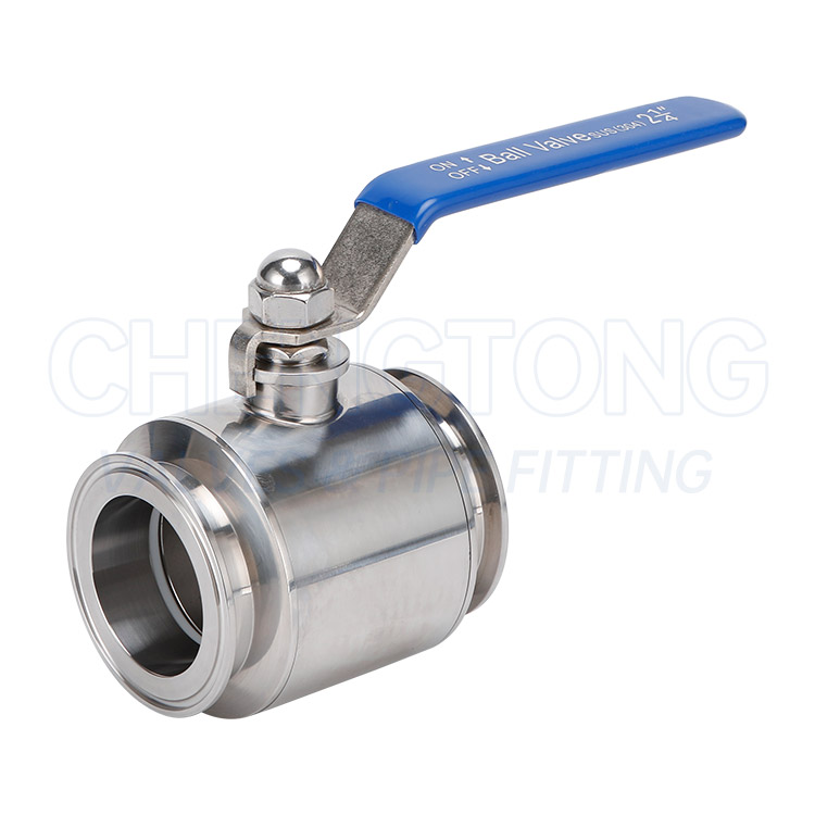 Short diameter quick installation ball valve