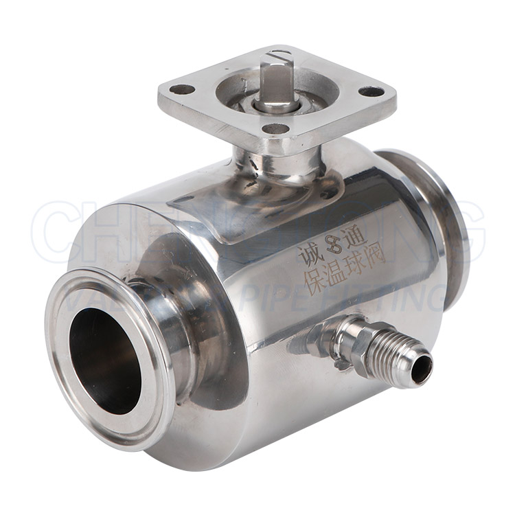 Insulated quick installation ball valve
