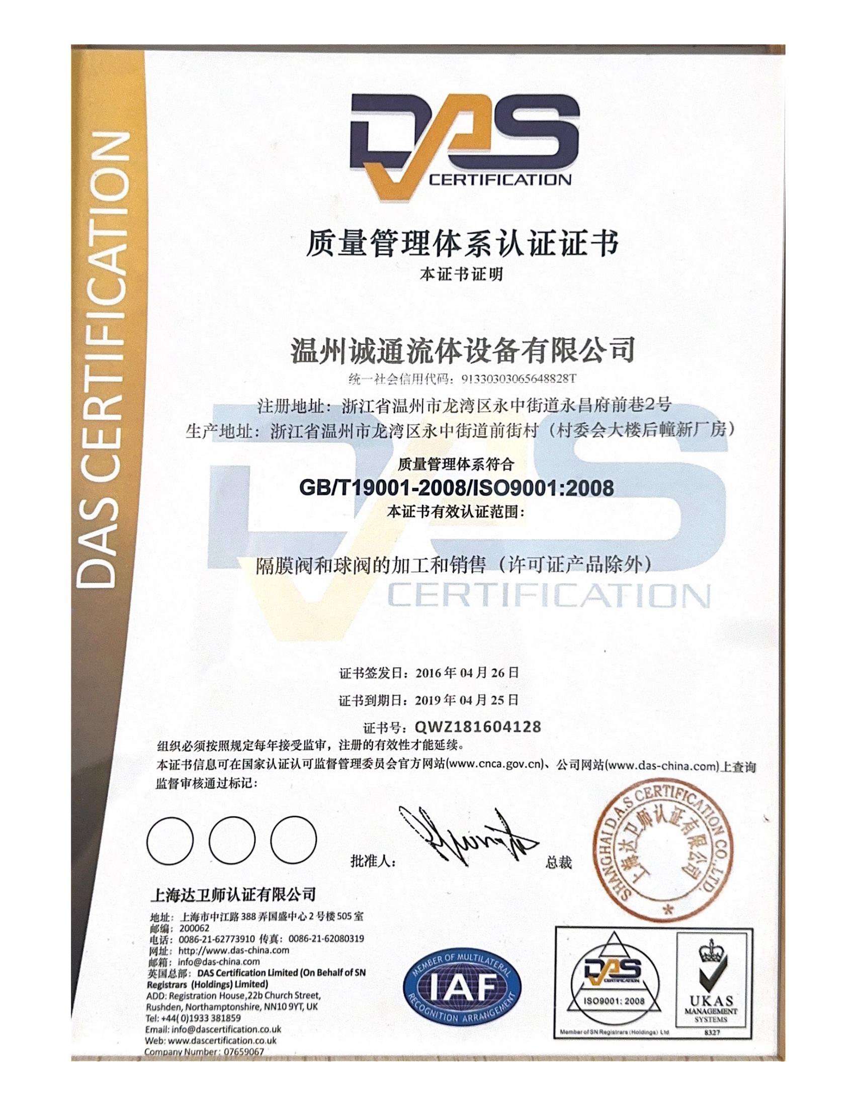 Quality Management System