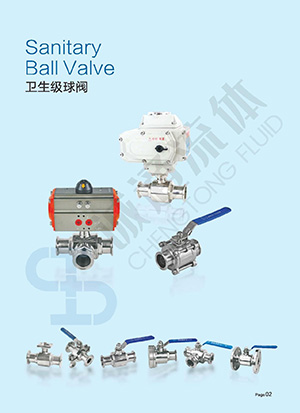 Sanitary ball valve