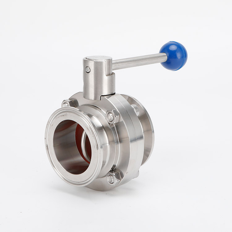 Quick installation butterfly valve