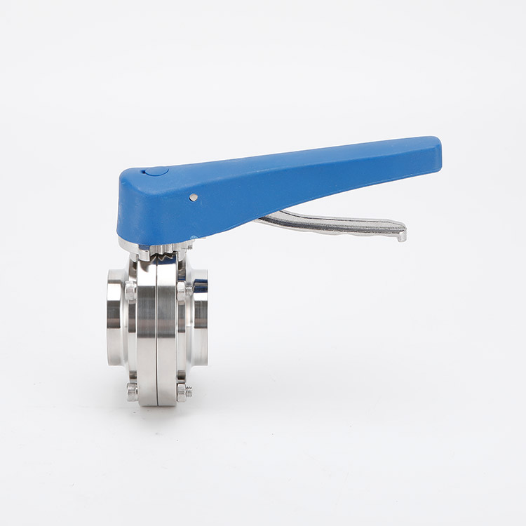 Duck billed welded butterfly valve