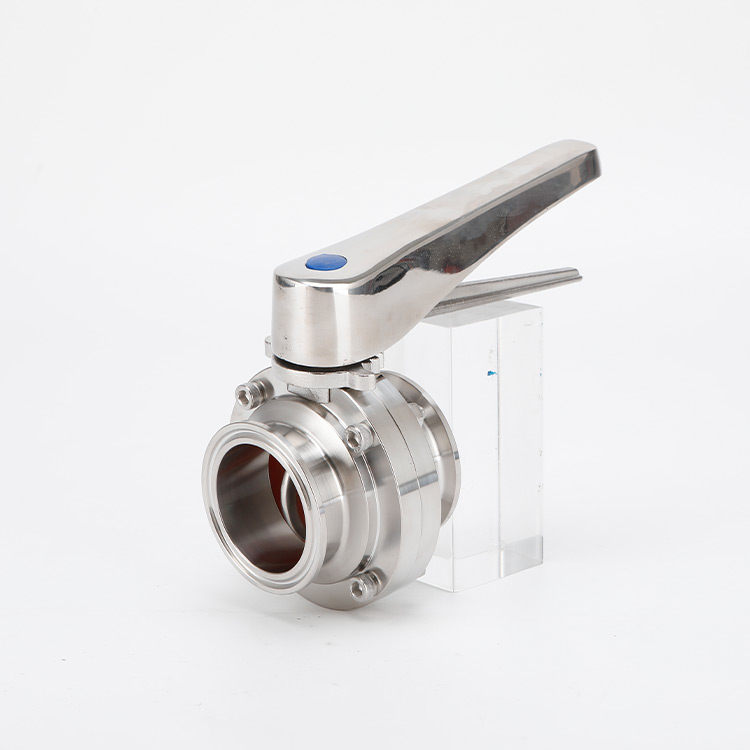 Stainless steel duckbill quick release butterfly valve
