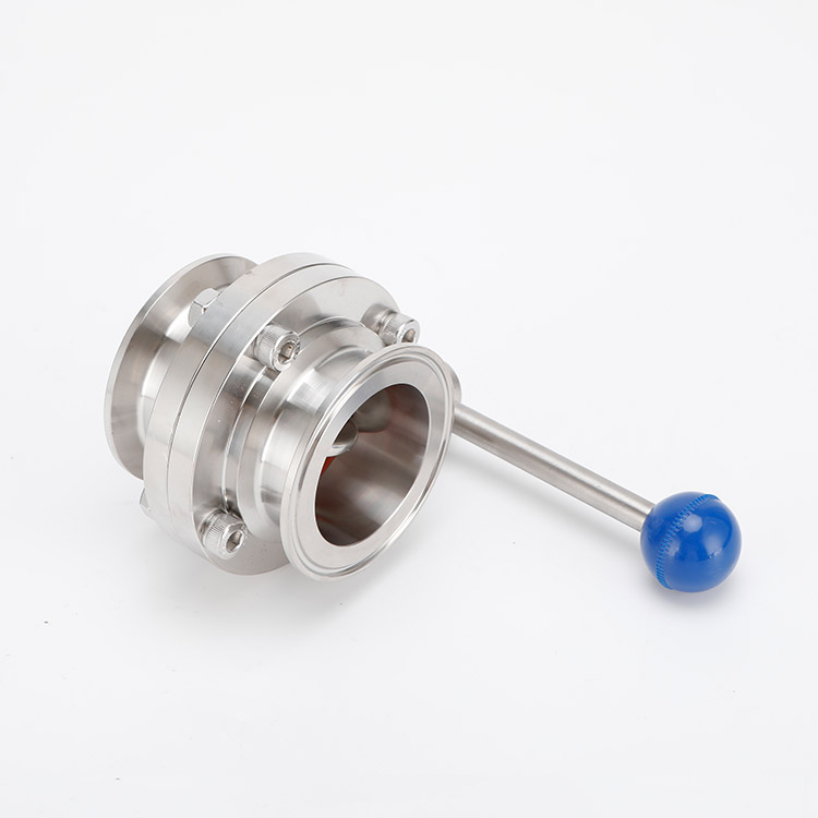 Quick installation butterfly valve