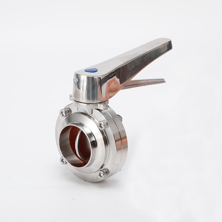 Stainless steel duckbill welded butterfly valve