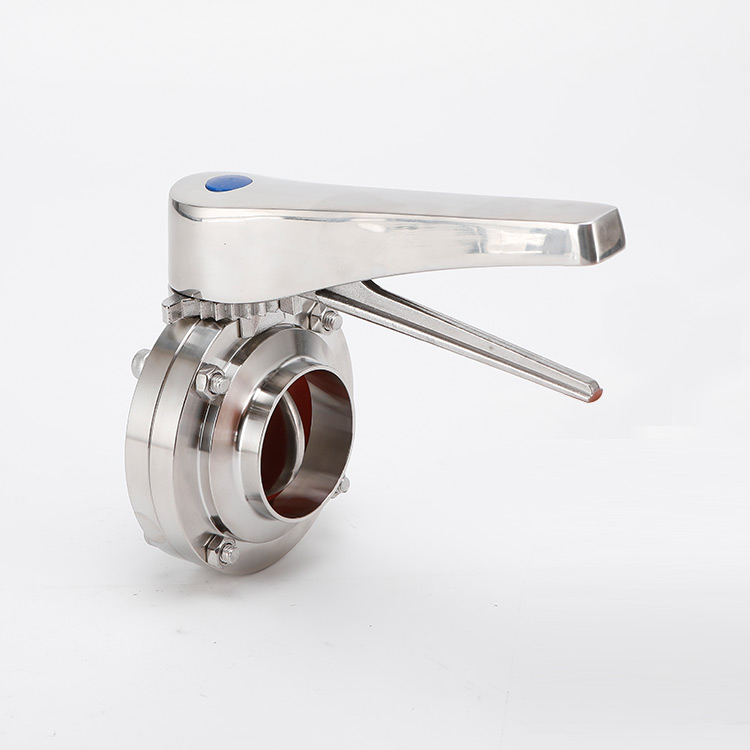 Stainless steel duckbill welded butterfly valve