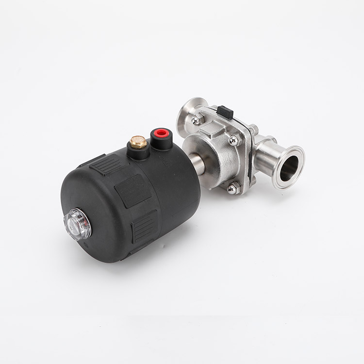 Pneumatic cover type diaphragm valve