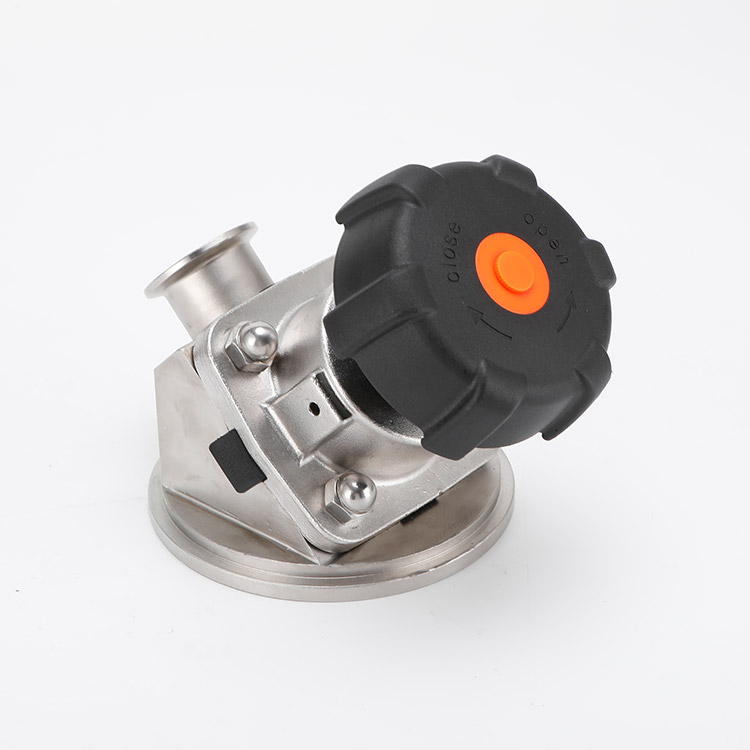 Bottom diaphragm valve