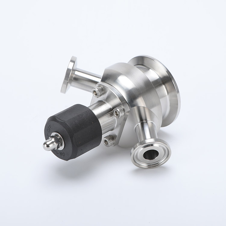 Aseptic sampling valve
