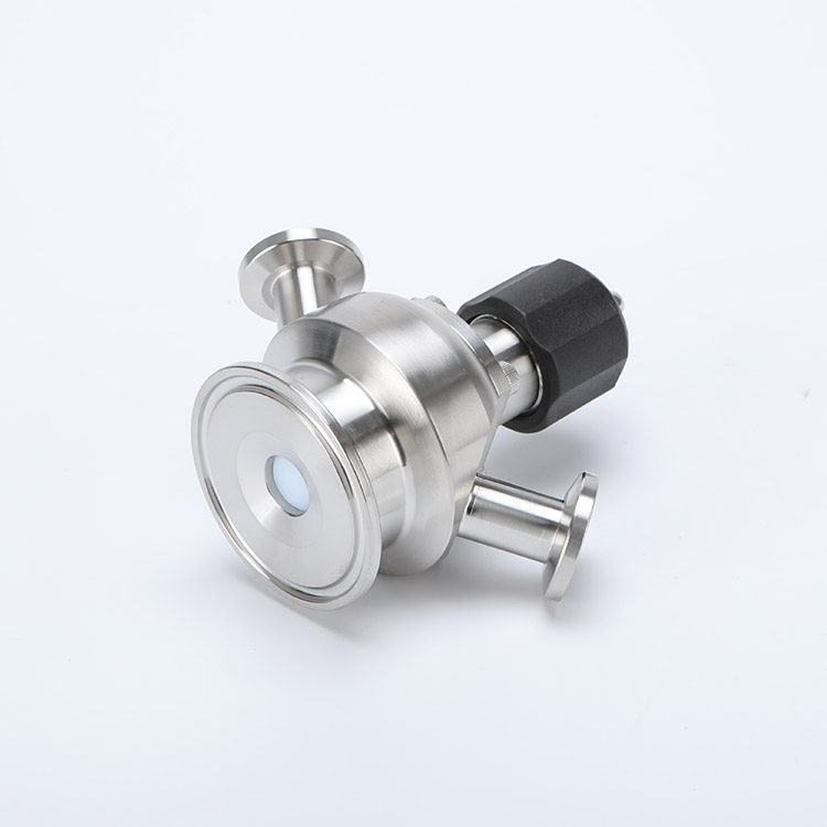 Aseptic sampling valve