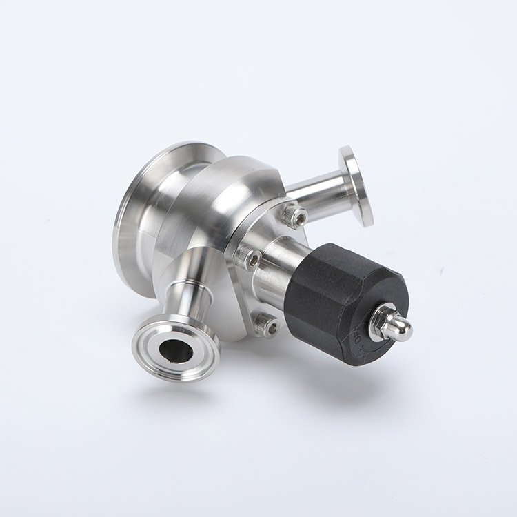 Aseptic sampling valve
