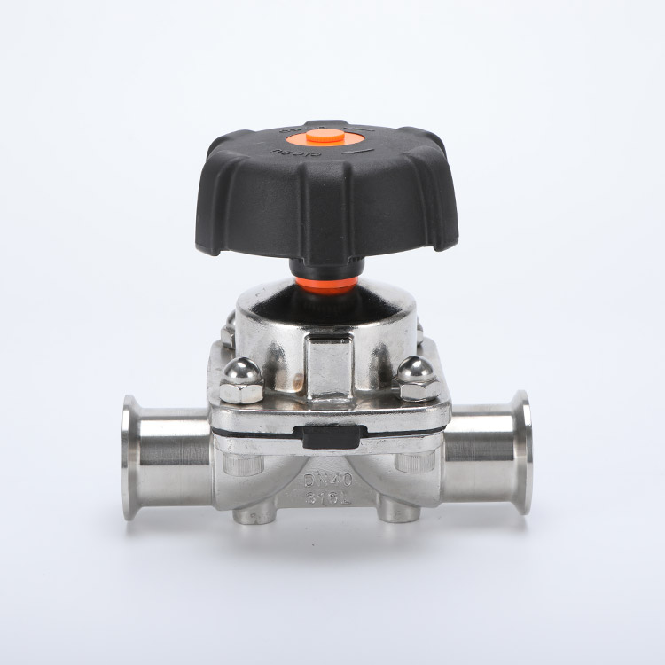 Quick pack sterile diaphragm valve
