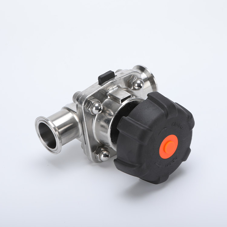 Quick pack sterile diaphragm valve
