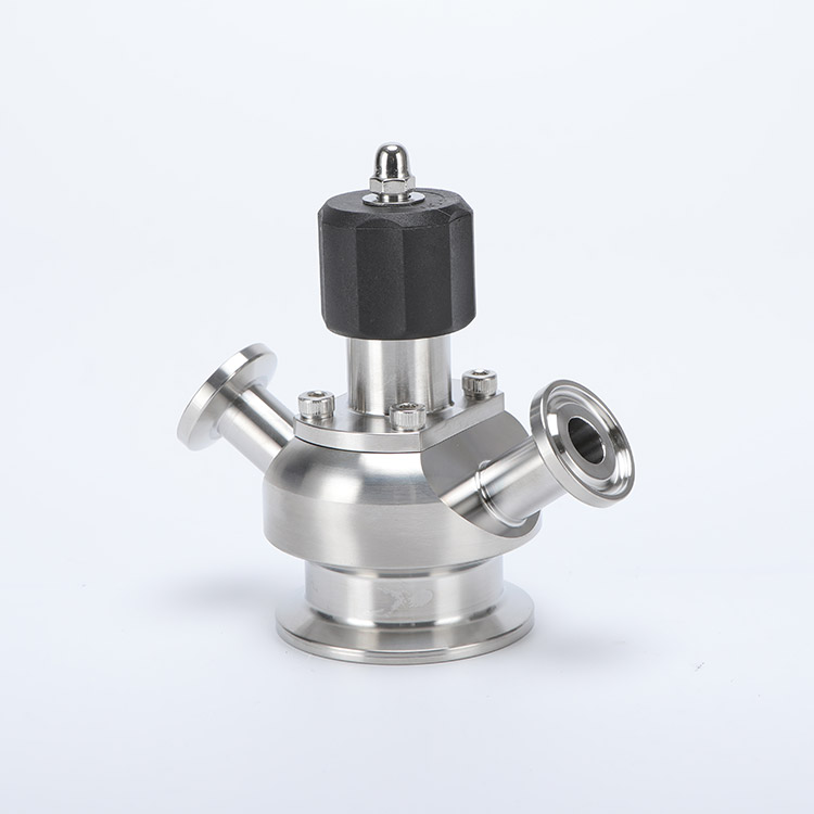 Aseptic sampling valve