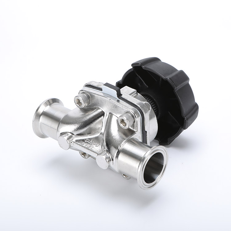Quick pack sterile diaphragm valve