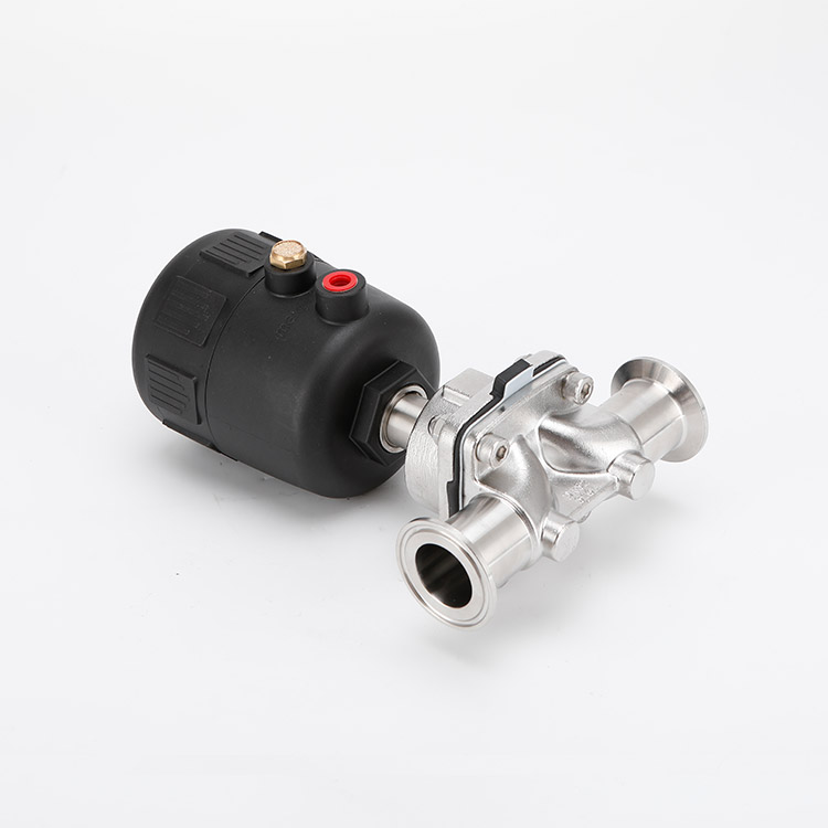 Pneumatic cover type diaphragm valve