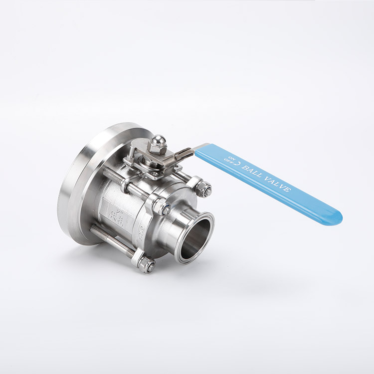 Full package 3PC tank bottom ball valve