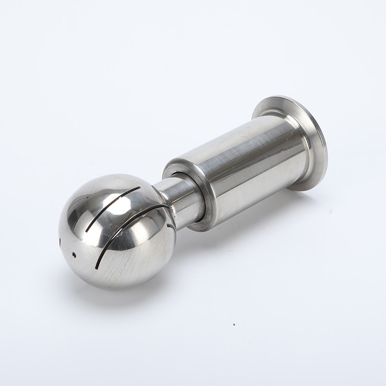 Quick installation rotating cleaning ball
