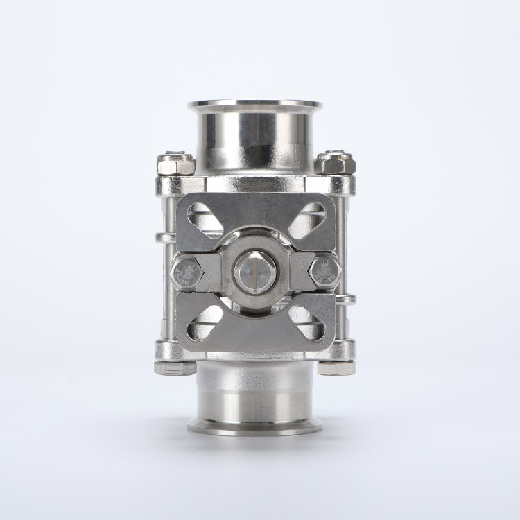 Full package high platform 3PC quick installation ball valve