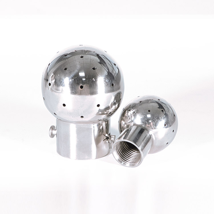Fixed cleaning ball