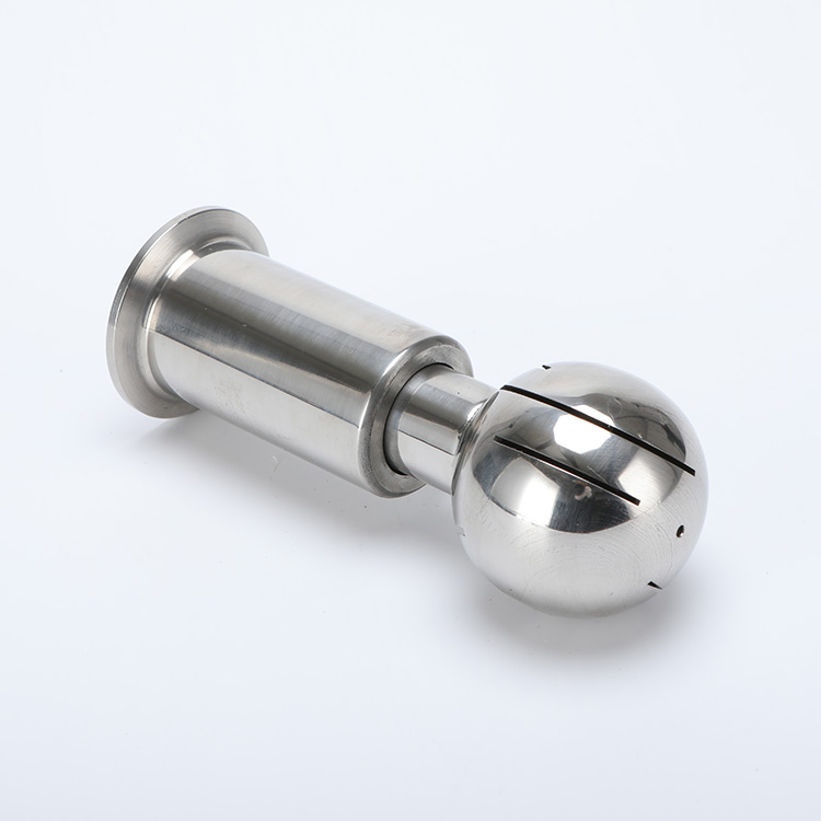 Quick installation rotating cleaning ball