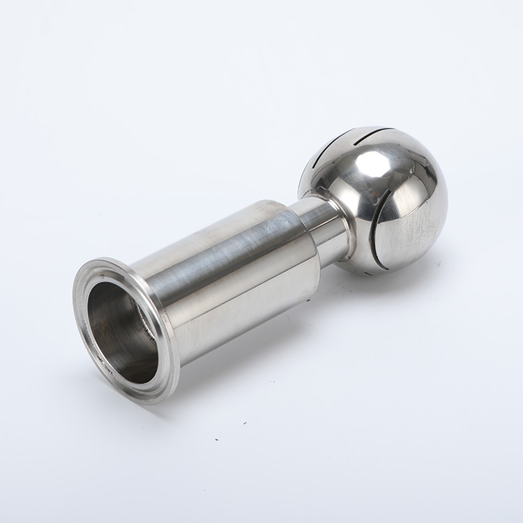 Quick installation rotating cleaning ball