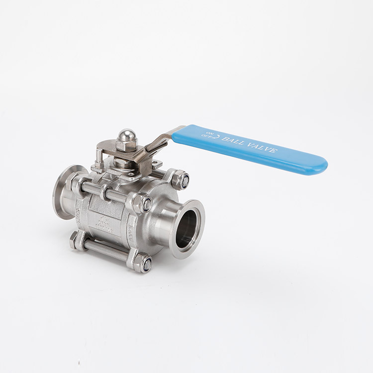 Vacuum straight through ball valve