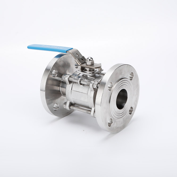Full package 3PC flange ball valve