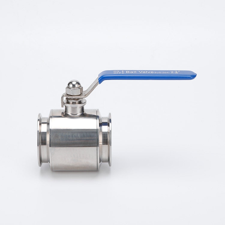 Short diameter quick installation ball valve