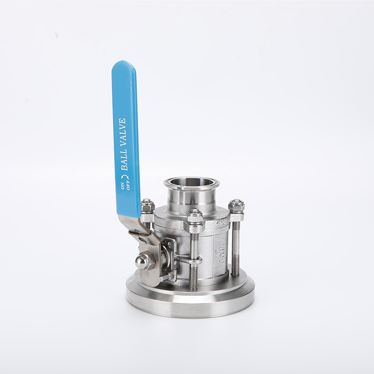 Full package 3PC tank bottom ball valve
