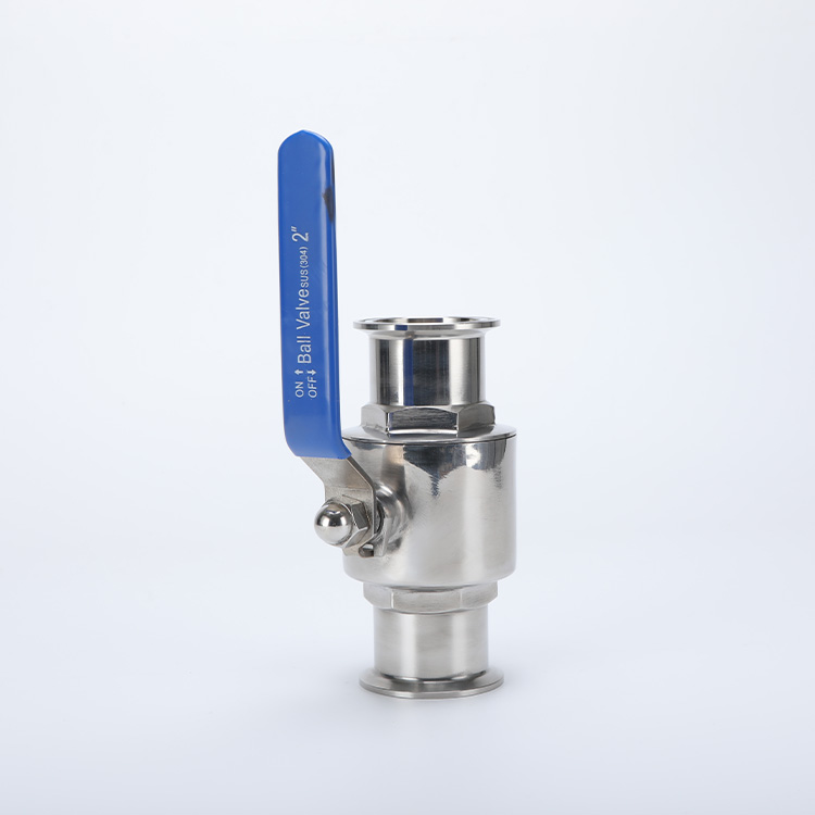 Manual quick connect ball valve