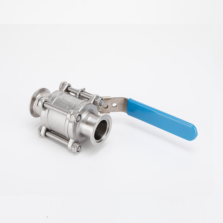 Vacuum straight through ball valve