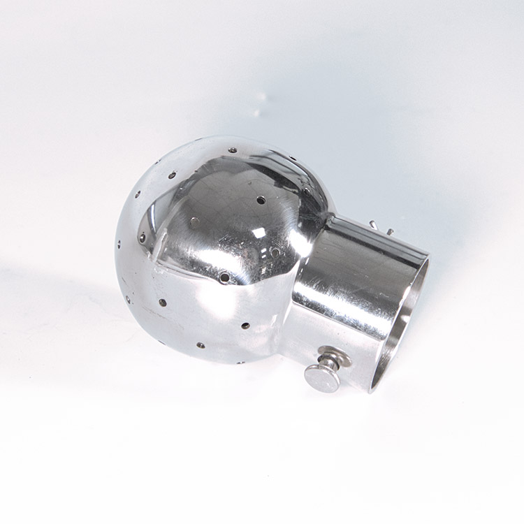 Fixed cleaning ball