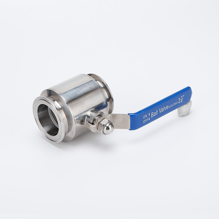 Short diameter quick installation ball valve