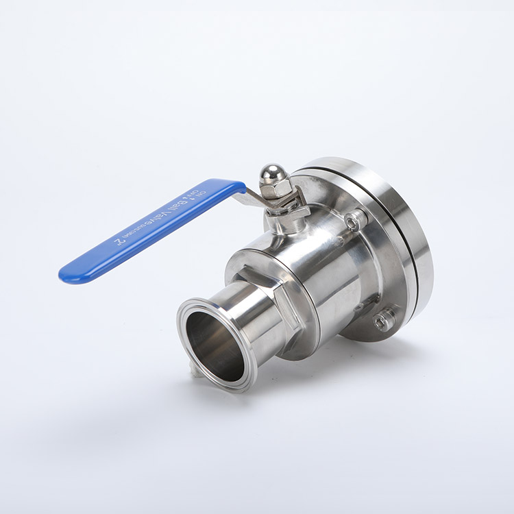 3PC Quick loading tank bottom ball valve