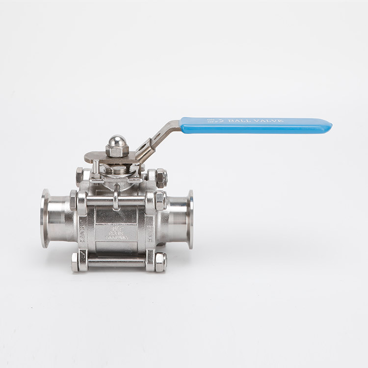 Vacuum straight through ball valve